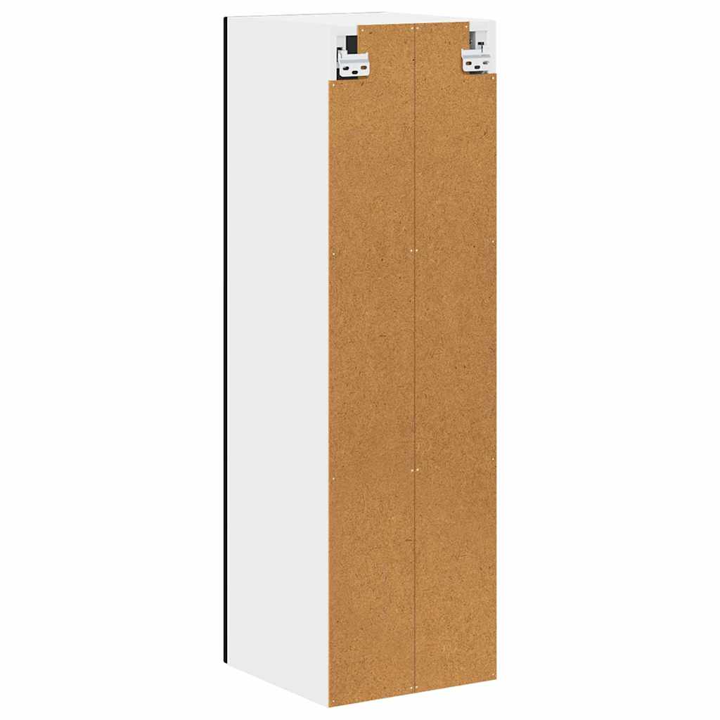 Kitchen Wall Cabinet Black 30 x 31 x 100 cm Engineered Wood